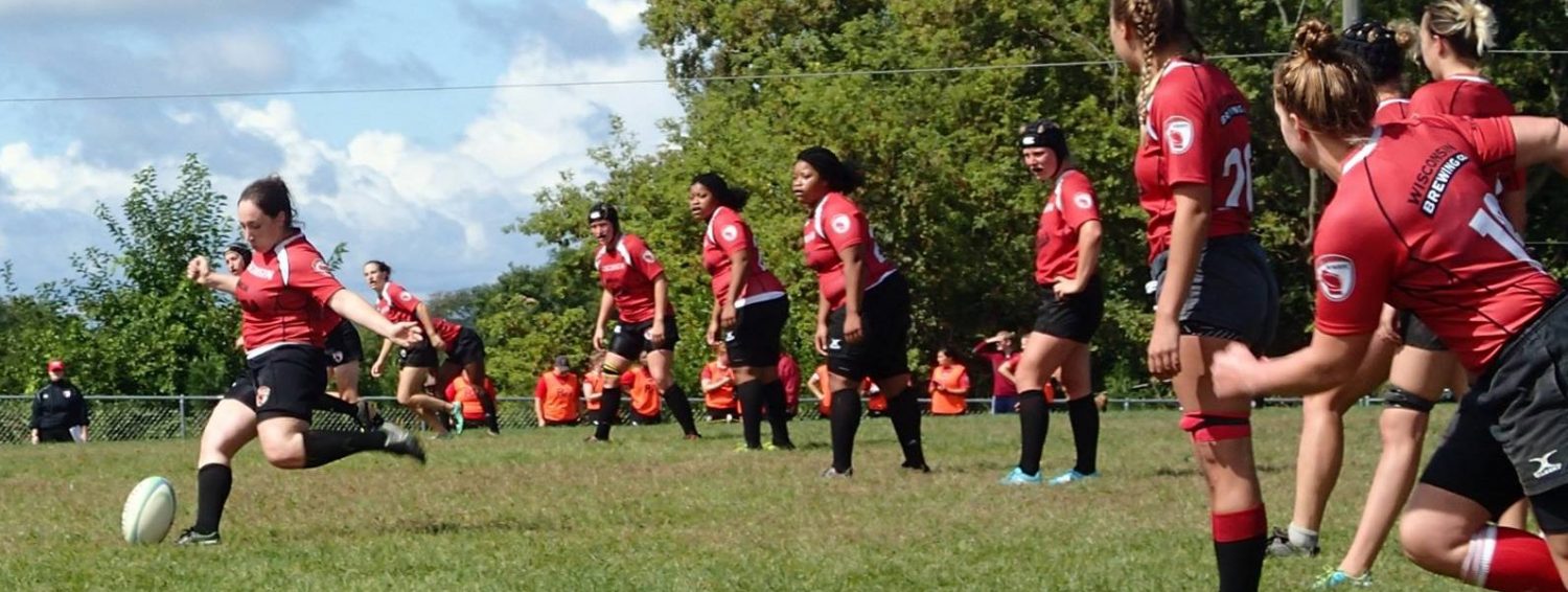 WISCONSIN WOMEN'S RUGBY DEDICATION • COMMUNITY • PRIDE • RESPECT